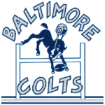 Baltimore Colts Primary Logo 1953 - 1960
