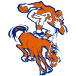 Denver Broncos Primary Logo 1962 - 1969