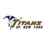The Titans of New York Primary Logo 1960 - 1962