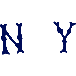 New York Giants Alternate Logo (1951)  New york giants logo, Giants  baseball, New york giants