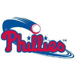 Vintage Philadelphia Phillies Jersey Men's L Sewn Logo Dynasty MLB Baseball