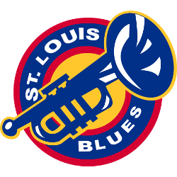 St. Louis Blues 3rd Jersey Arch Logo Navy Blue NHL Hockey Women's Size Large