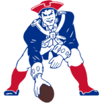 New England Patriots Primary Logo 1989 - 1992