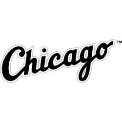 Chicago White Sox Typography T-Shirt by Drawspots Illustrations