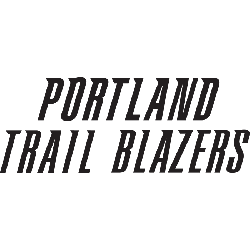Portland Trail Blazers Wordmark Logo - National Basketball Association  (NBA) - Chris Creamer's Sports Logos Page 