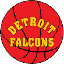 Detroit Falcons hockey logo from 1931-32 at