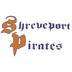Shreveport Pirates Wordmark Logo
