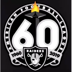 Oakland Raiders 60th Anniversary Logo