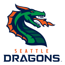 Seattle Dragons Primary Logo 2020 - Present