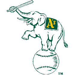 Philadelphia Athletics Oaklands Elephant Logo T-Shirt