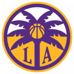 Los Angeles Sparks Alternate Logo 2021 - Present