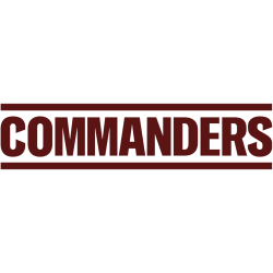 Washington Commanders Wordmark Logo