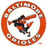 Baltimore Orioles Primary Logo 1966 - 1988