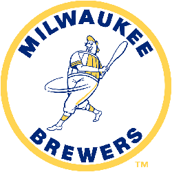 MLB - Milwaukee Brewers Heavy Duty Aluminum Color Emblem