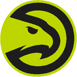 Atlanta Hawks Alternate Logo 2015 - 2020