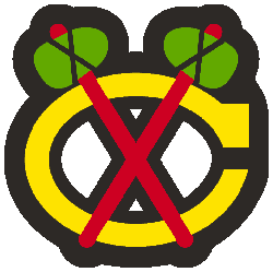 Chicago Blackhawks Alternate Logo 1997 - 1999