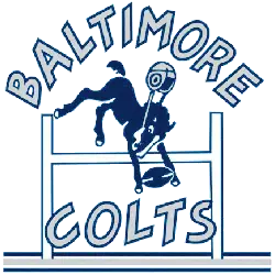 Baltimore Colts Primary Logo 1953 - 1960