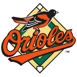 Baltimore Orioles Primary Logo 1995 - 1997