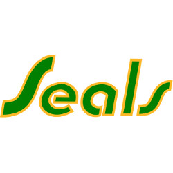 California Golden Seals Primary Logo 1971 - 1974