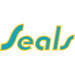 California Golden Seals Primary Logo 1975-1976