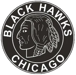Chicago Black Hawks Primary Logo 1927 - 1935