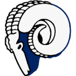 Cleveland Rams Primary Logo 1944 - 1945