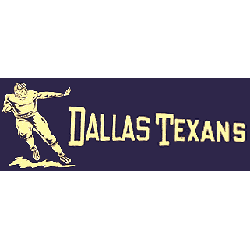 Dallas Texans Primary Logo 1952
