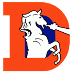Denver Broncos Primary Logo 1993 - 1996