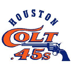 Houston Colt 45's Primary Logo 1962 - 1964