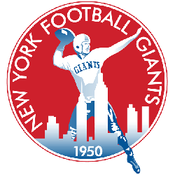 New York Giants Primary Logo 1950 - 1955