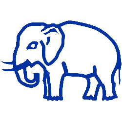 Oakland Athletics elephant logo origin