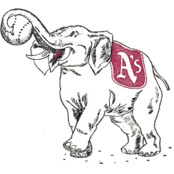 Philadelphia Athletics Primary Logo 1939 - 1953