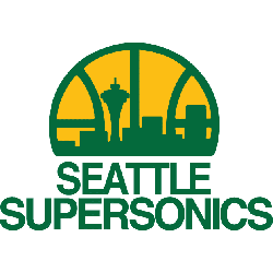 Seattle SuperSonics Primary Logo 1976 - 1995