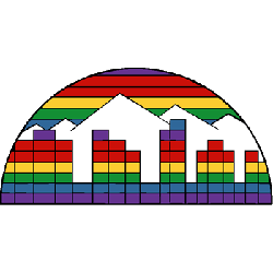 Denver Nuggets Alternate Logo 1982 - 1993