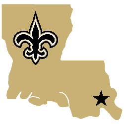 New Orleans Saints Alternate Logo 2000 - -2005