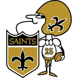 New Orleans Saints Alternate Logo 1967 - 1984
