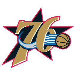 Philadelphia 76ers Alternate Logo 1998 - 2009