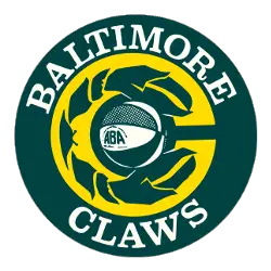 Baltimore Claws Primary Logo 1975 - 1976