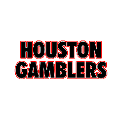 Houston Gamblers Wordmark Logo 1984 - 1985