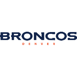 Denver Broncos Wordmark Logo 1997 - Present