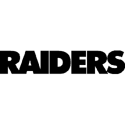 Los Angeles Raiders Wordmark Logo 1982 - 1994