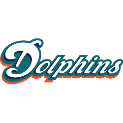 Miami Dolphins Wordmark Logo 2009 - 2012