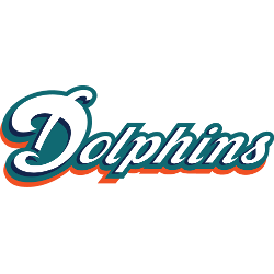 Miami Dolphins Wordmark logo PNG