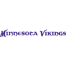 Minnesota Vikings Wordmark Logo 2004 - 2009