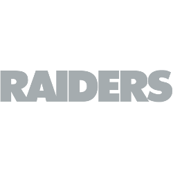 Oakland Raiders Wordmark Logo 1995 - 2019