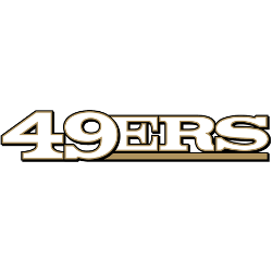 San Francisco 49ers Wordmark Logo 2009 - Present