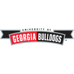 Georgia Bulldogs Wordmark Logo 1996 - 2003