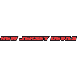 New Jersey Devils Wordmark Logo 1983 - Present