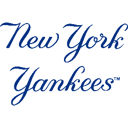 New York Yankees Wordmark Logo 1950 - Present