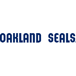 Oakland Seals Wordmark Logo 1968 - 1970